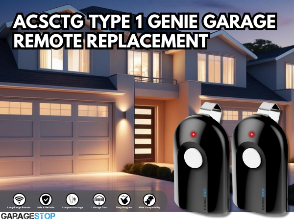 universal genie garage door opener remote