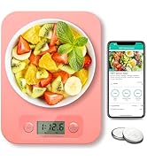 Smart Food Scale for Weight Loss, Digital Food Scale Grams and Ounces with Nutritional Calculator...