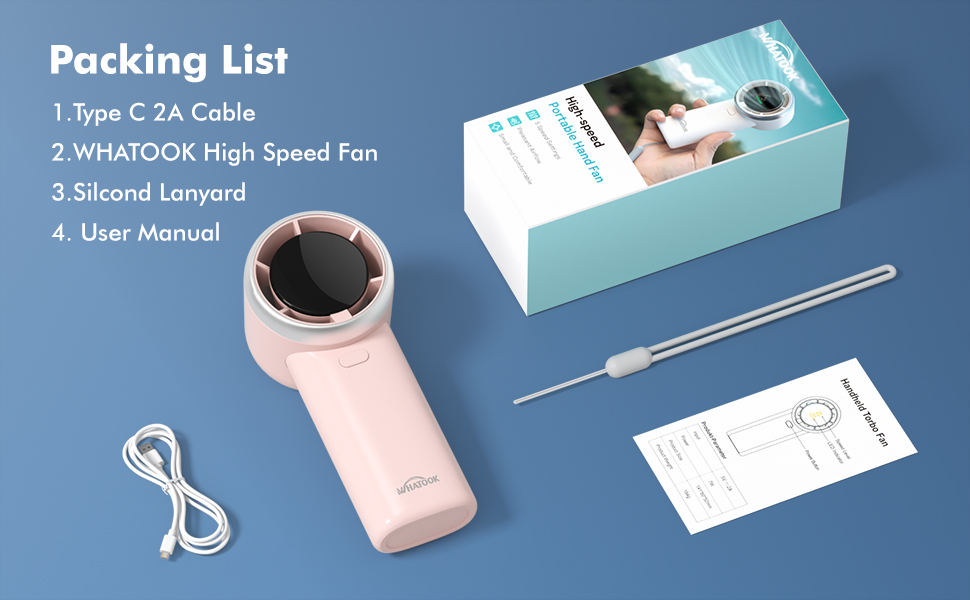 portable fan handheld personal travel small mini face fans hand held battery operated women