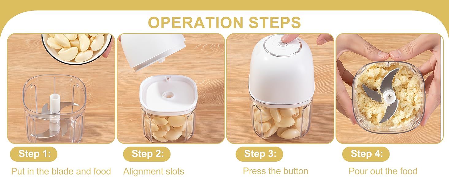 mini food chopper wireless