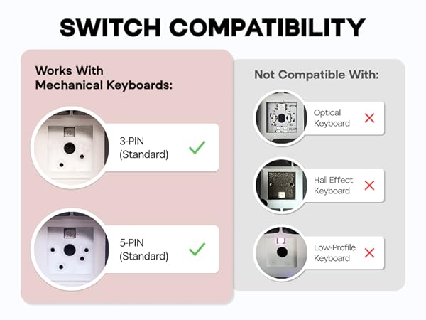 EPOMAKER Cream Marble Linear Mechanical Switch