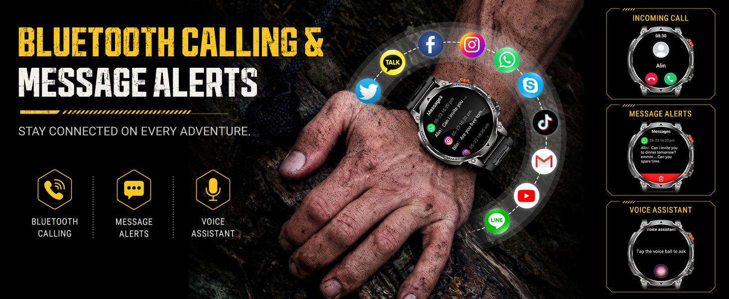 military smart watch