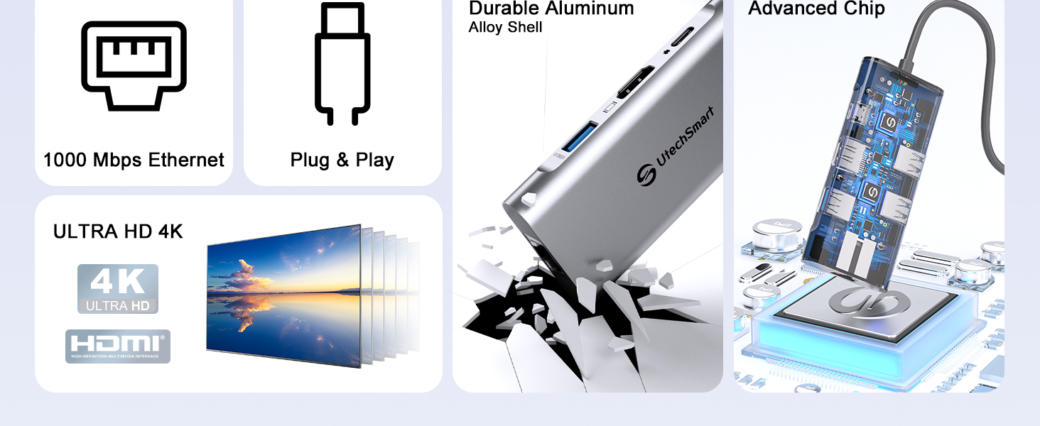 usb hub with ethernet