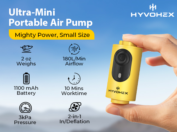 Air Pump for Inflatables