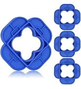 Dexspoeny 4 Packs 4-in-1 Multi-Size Deck Spacer Tool, 4 Thicknesses Deck Board Spacers (5/32
