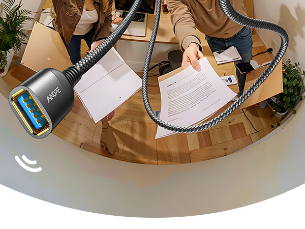 usb extension cable 10ft