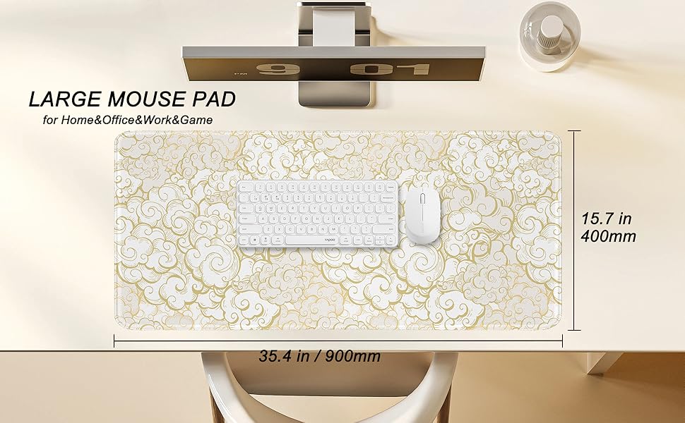 large mouse pad