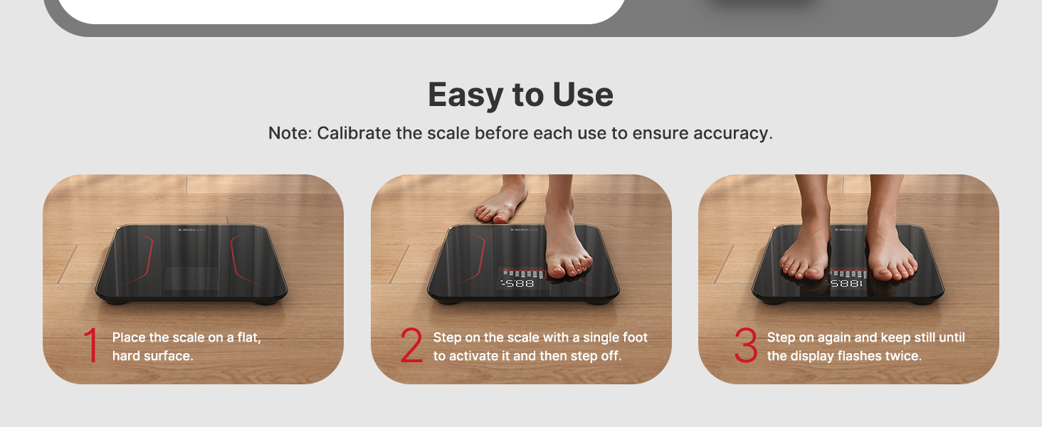 smart scale for body weight