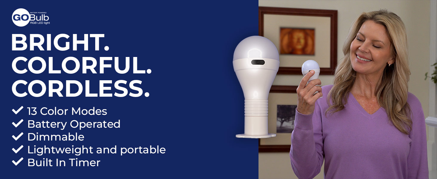 bright colorful cordless