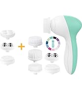 Bundle of Facial Cleansing Brush Opal and 3 Extra Replacement Heads