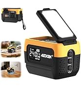 Azocek 240W Power Inverter Pure Sine Wave Compatible with Dewalt 20V Battery (No Battery), 7A Fas...