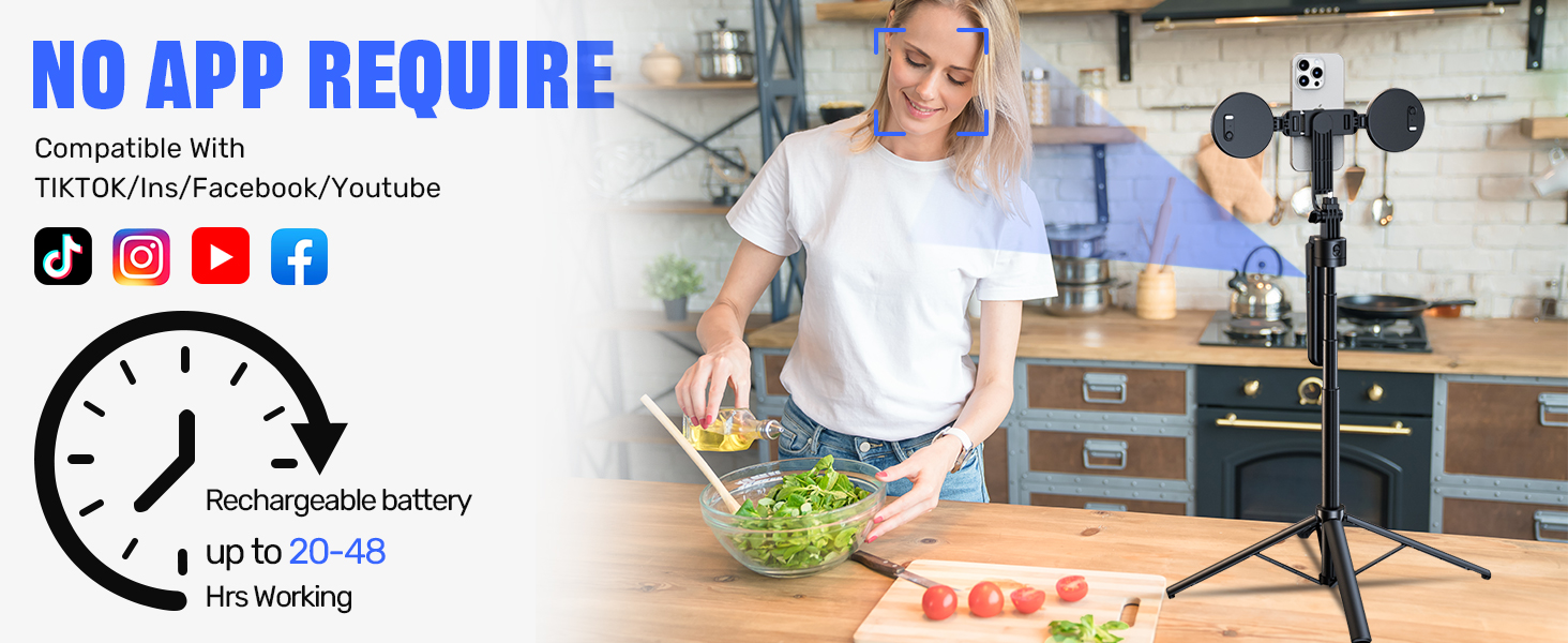 Face tracking tripod