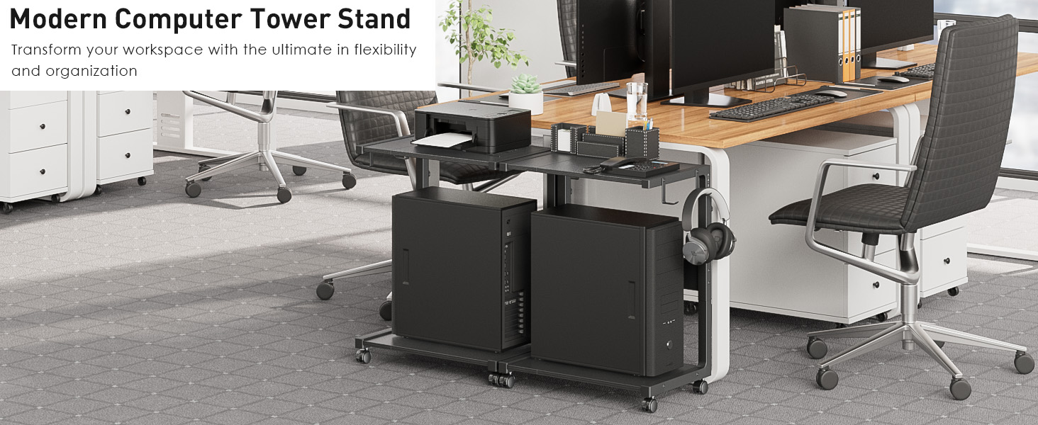 computer tower stand