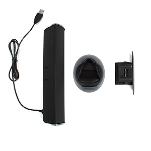 GOgroove SonaVERSE USB Laptop Clip On Speaker Sound Bar