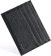 URAQT Credit Card Holder Wallet, RFID Blocking Leather Ultra Slim Wallet, Thin Minimalist Credit ...