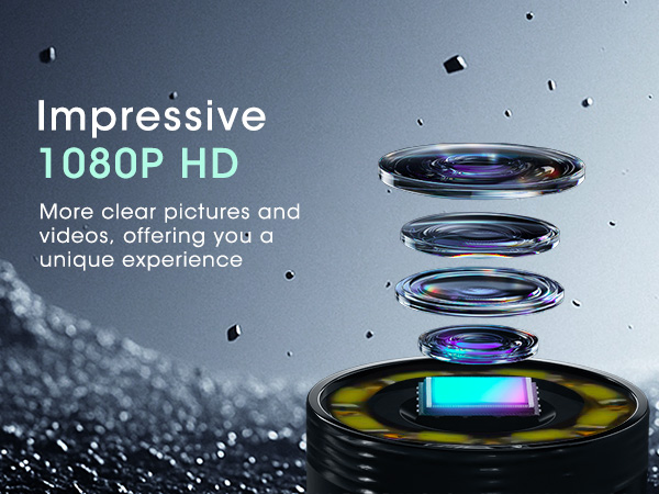 endoscope with light