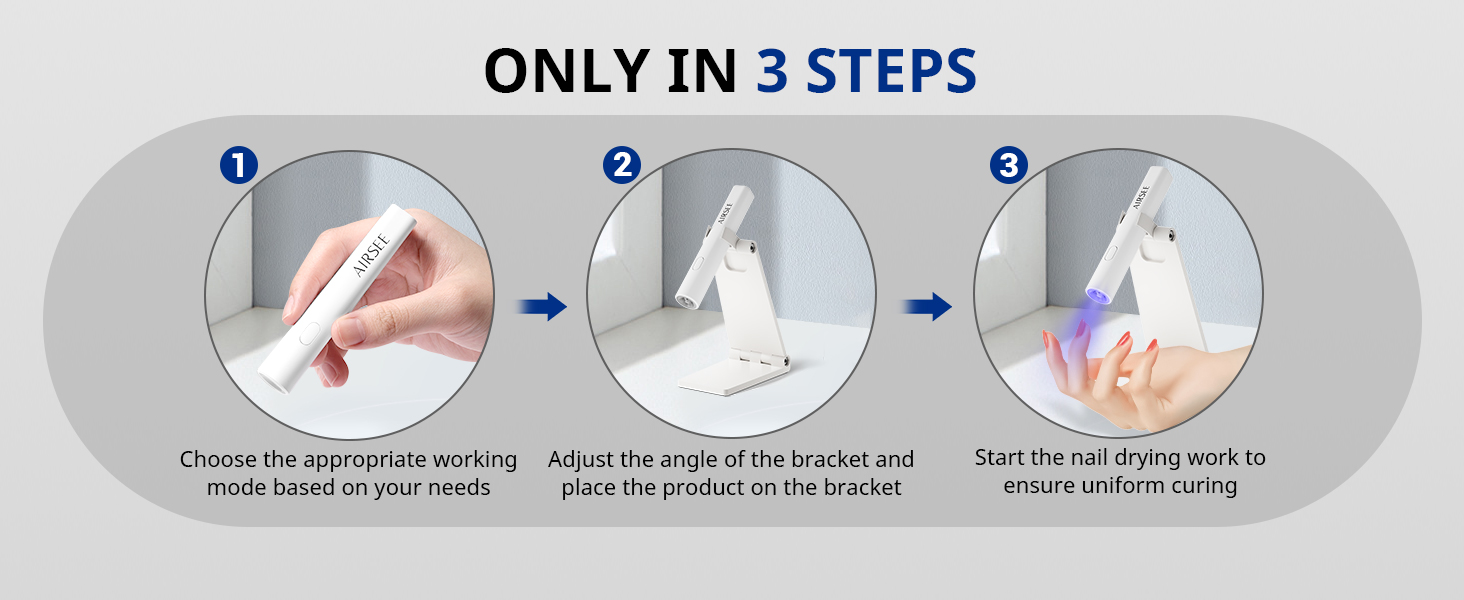 mini handheld nail lamp