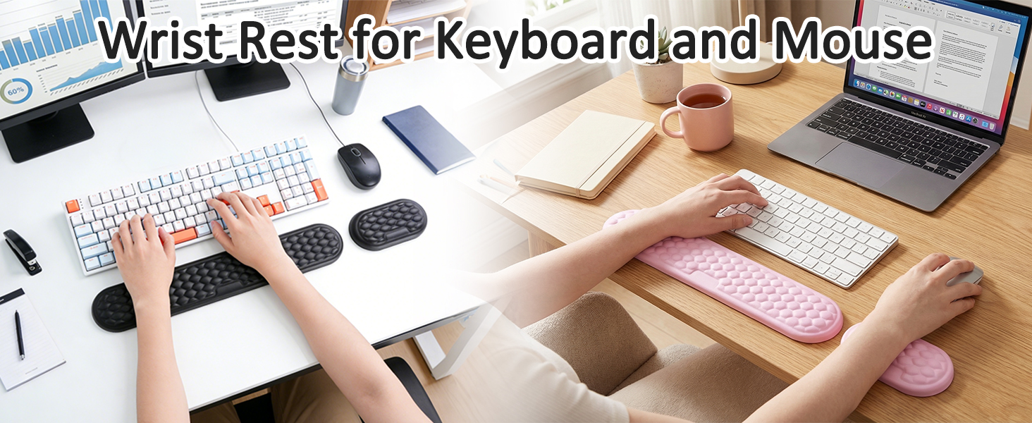 keyboard and mouse pad