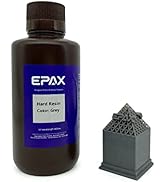 EPAX 3D Printer Hard Resin for LCD 3D Printers, 1KG Grey
