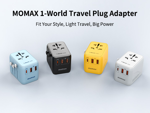MOMAX Travel Plug Adapter