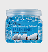 Clear Air Odor Eliminator Gel Beads - Air Freshener - Eliminates Odors in Bathrooms, Cars, Boats,...