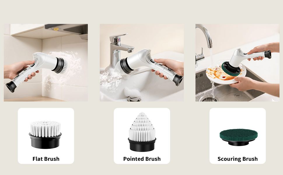 household cleaning brushes