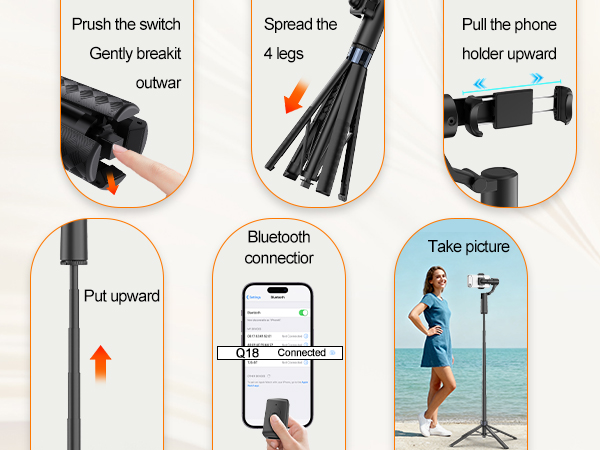 Auto Face Tracking Tripod