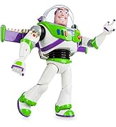 Disney Store Official Buzz Lightyear Interactive Talking Action Figure from Toy Story, 11 inch, F...