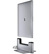 Brydge Space-Saving Laptop Stand | Vertical Docking Station Compatible with 15-inch MacBook Pro (...