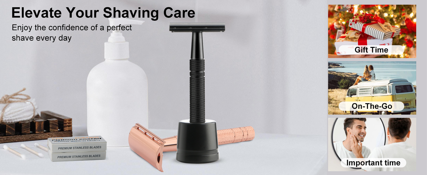 safety razor single blade razor double edge razor reusable metal 1 one blade razor