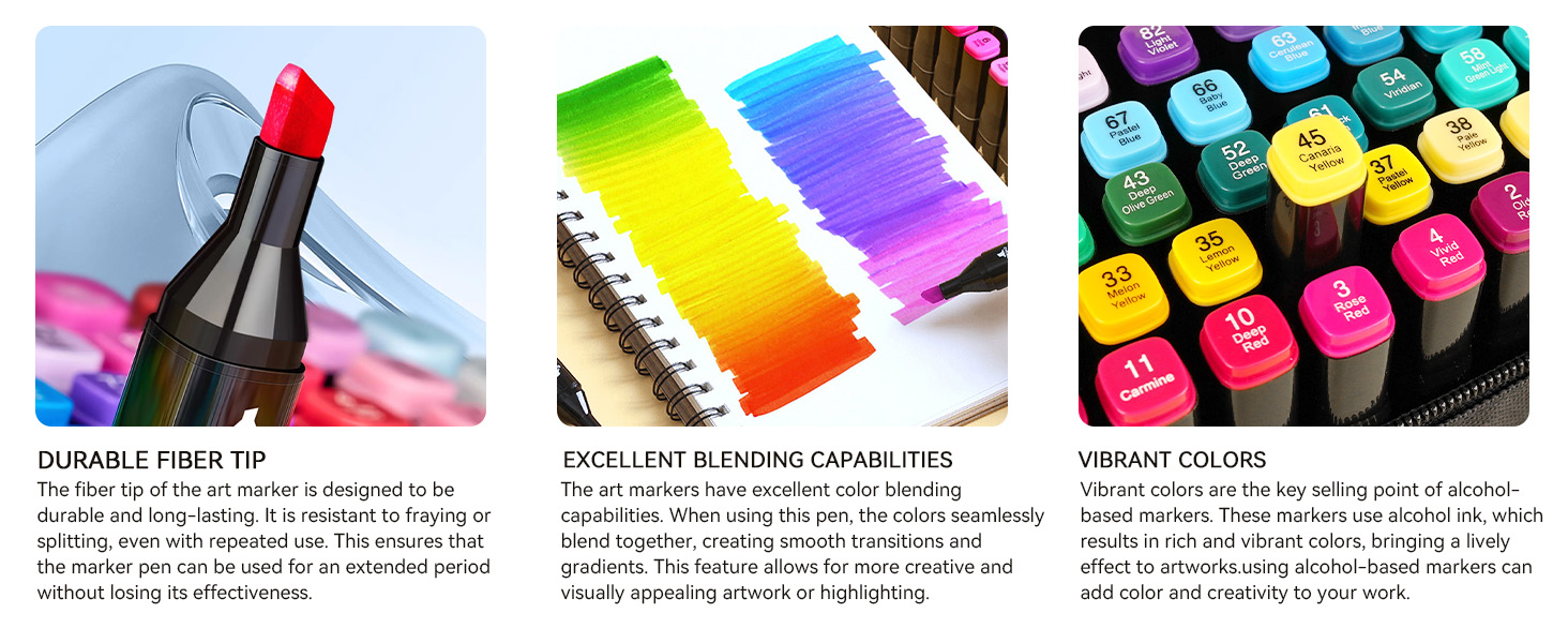 Dual Tip Art Markers