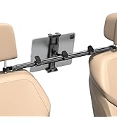 OHLPRO Car Headrest Tablet Holder for iPad - Extendable Aluminum Mount, Back Seat Mount for Kids ...