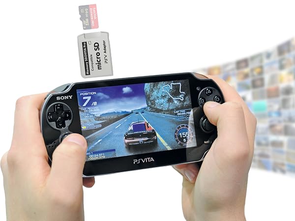 SD2Vita 5.0 Memory Card Adapter, PS Vita PSVSD Micro SD Adapter PSV 1000/2000 PSTV FW 3.60 HENkaku