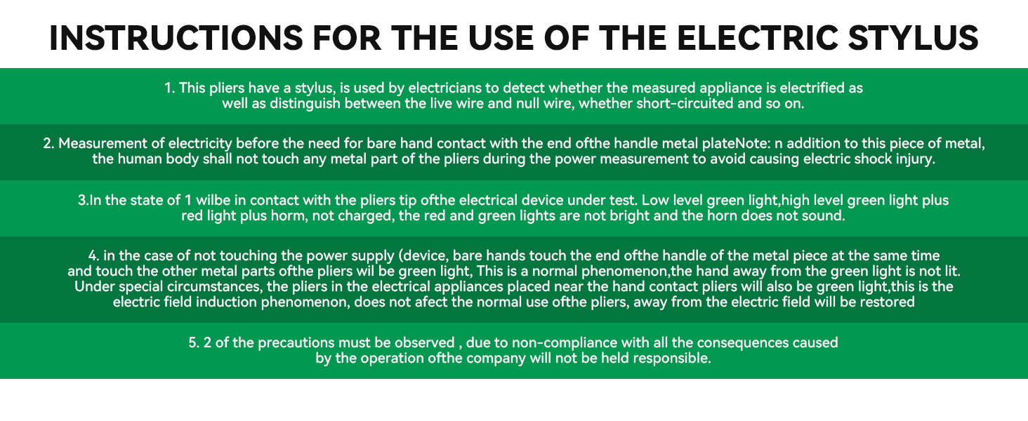electrical tools for electrician 8 in 1 wire stripper with voltage tester