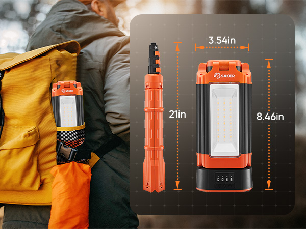 Portable camping light