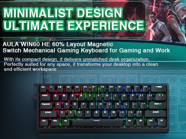 60% percent keyboard