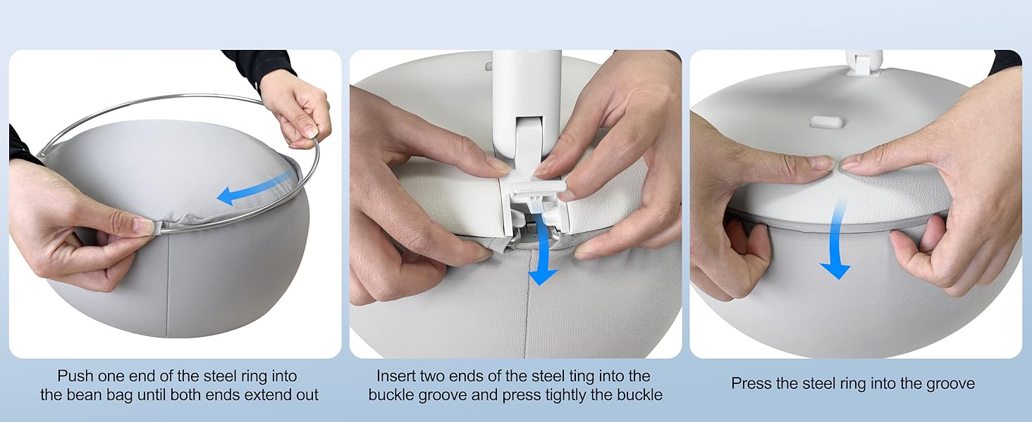 iPad lap pillow holder