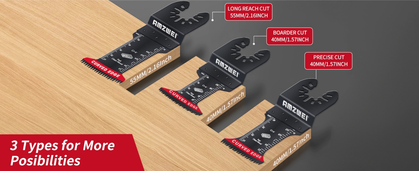 Japanese teeth multi tool blades for wood