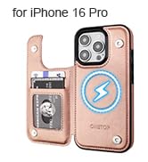 Wallet Case for iPhone 16 Pro