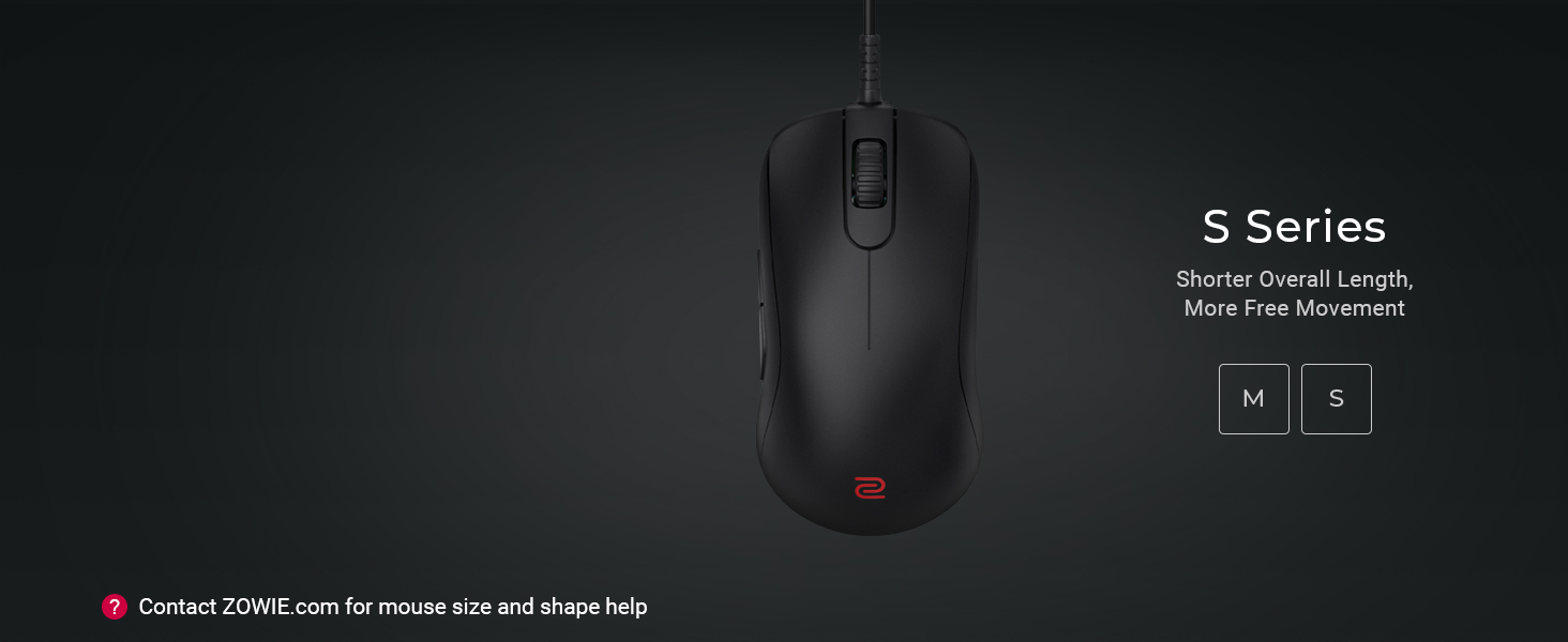 zowie esports gaming mouse s series