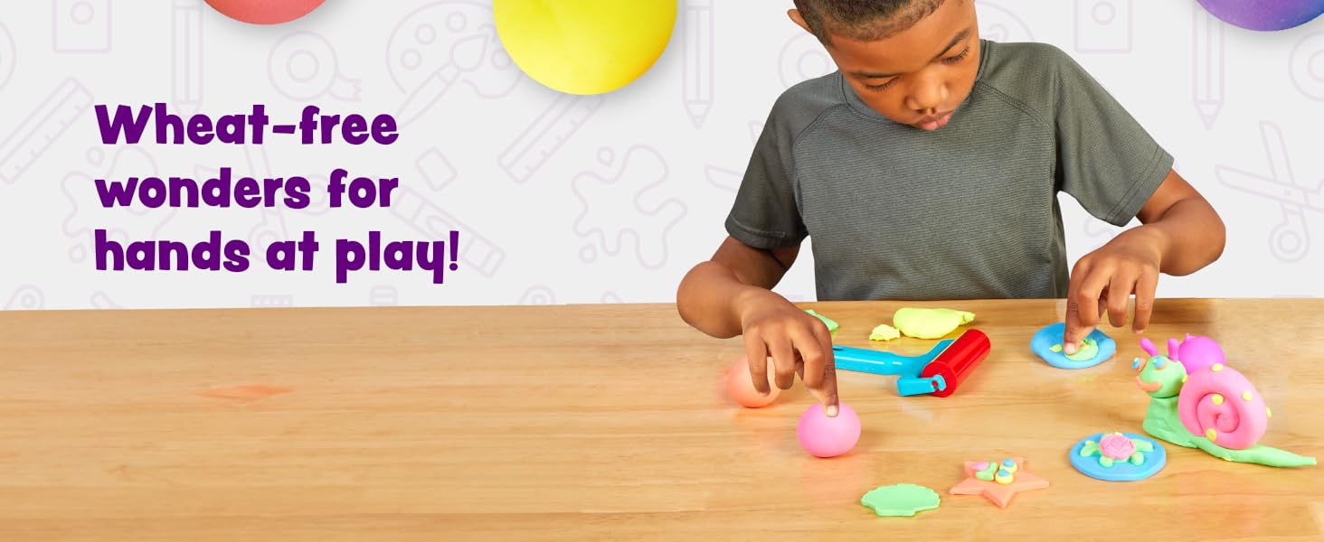 Colorations Wheat and Gluten Free Dough