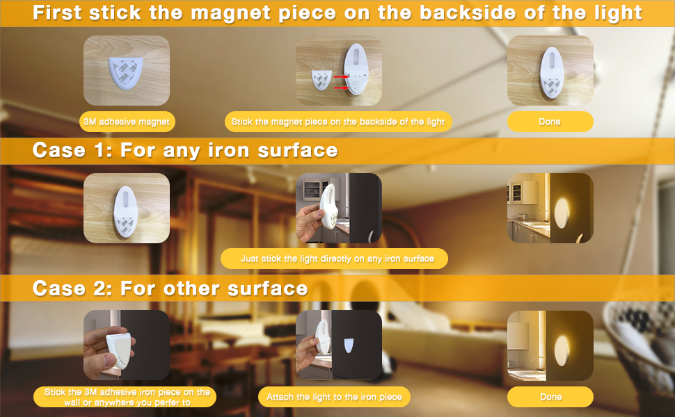 nightlights with light sensors