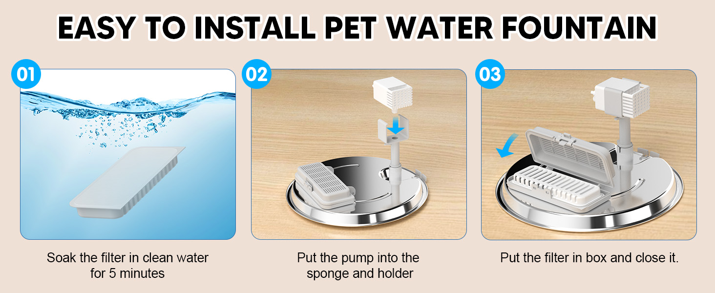 cat water fountain of indoor