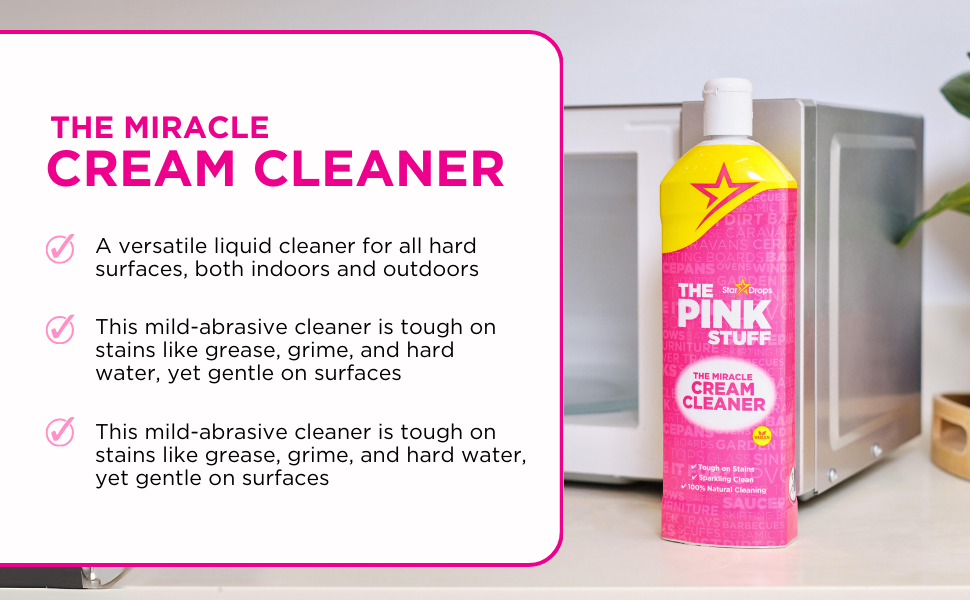 the pink stuff cream cleaner