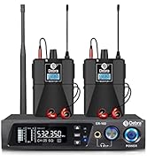 D Debra Audio PRO ER-102 UHF IEM Mono Wireless in Ear Monitor System with Monitoring Type for Sta...