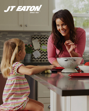 Happy, pest-free, mom and daugter