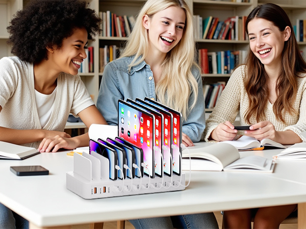 ipad charging station
