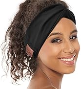 BULYPAZY Bluetooth Headband for Women, HD Speakers Bluetooth 5.0 Wireless Headband Headphones, Fa...