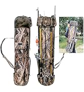 DONQL Fishing Rod Bags Outdoor Fishing Pole Holders Multifunction Camping Portable Canvas Backpac...