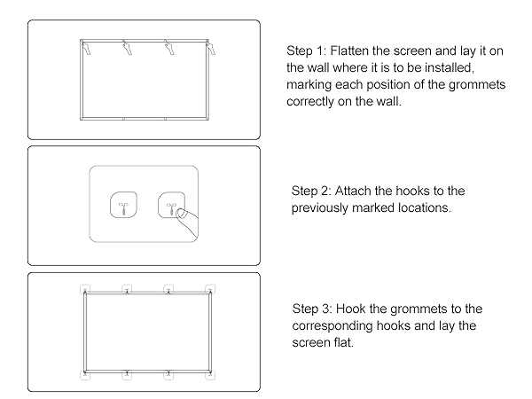 projector with screen